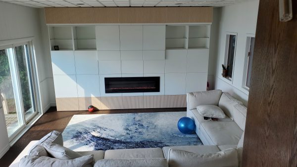 Use of slidup 1900 for sliding cabinet doors