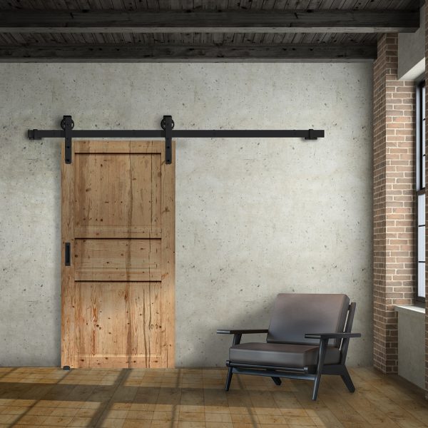 Sliding barn door