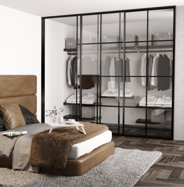 Sliding closet doors